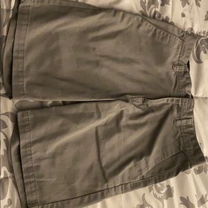 Volcom chino shorts. Grey.